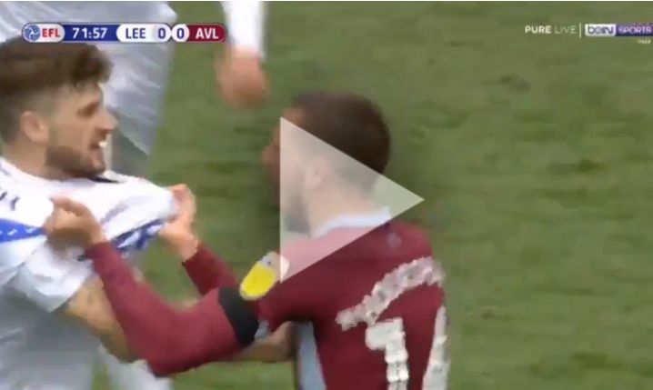 KURIOZALNA sytuacja w meczu Leeds - Aston Villa! [VIDEO]